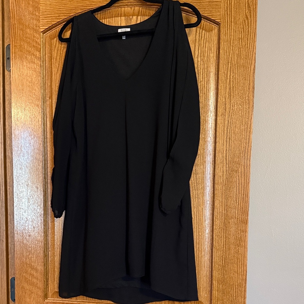 Tobi Black Long Sleeve Dress